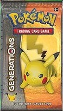 Pokemon Generations Booster Pack - Pikachu Art